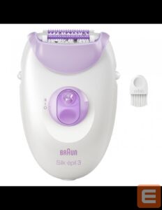 Epilaator Braun  Epilator | SE3-000 Silk épil 3 | Number of power levels 2 | White/Purple 