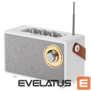 Speakers Camry  Speaker with radio | CR 1902 W | 5 W | Bluetooth | White | Wireless connection 