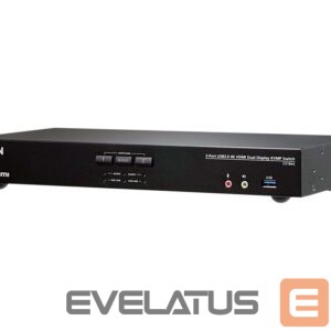 Server – muud tarvikud Aten  CS1842-AT-G 2-Port True 4K HDMI Dual-View KVM Switch with Audio & USB 3.0 Hub | 