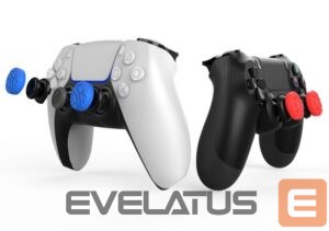 Other Computer Accessory -  iPega P5029 Silicone Thumb Caps for PS5/PS4 4pcs Red/Blue 