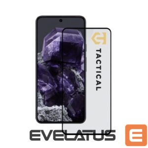 Protective glass Tactical - Tactical Glass Shield 5D for Google Pixel 8 Black 