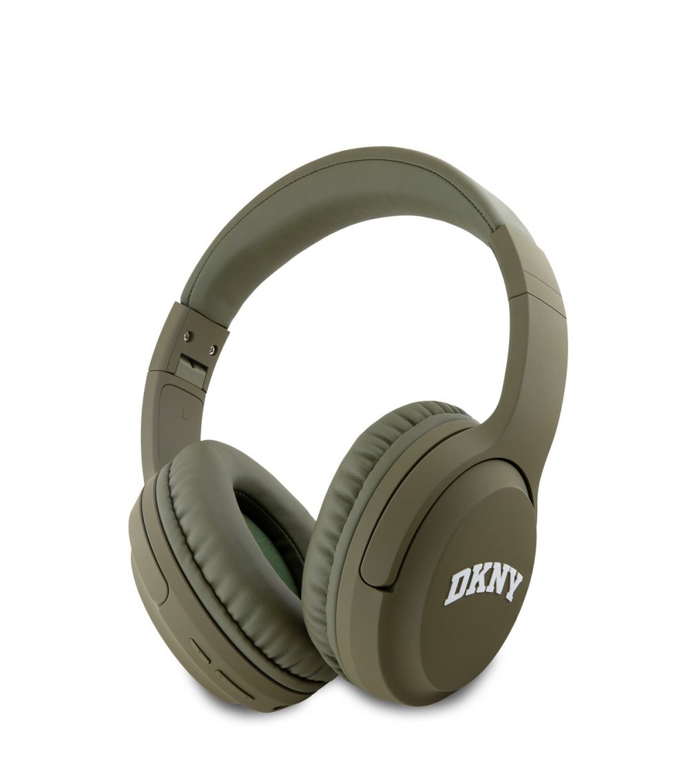Wireless headphones DKNY PU Leather Arch Logo Wireless Headphone Green
