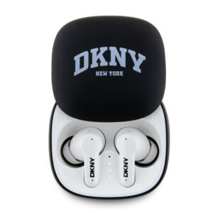 Wireless headphones DKNY  3D Rubber Matte Finish TWS Wireless Earphones Black