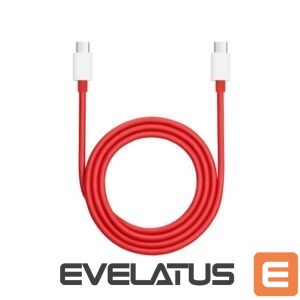 Cable -  OnePlus SUPERVOOC Charge USB-C/USB-C Data Cable 12A 1m Red