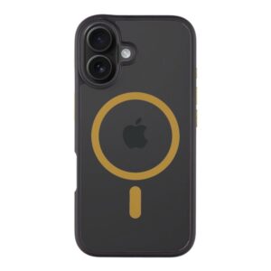 Tagakaaned Tactical - Tactical MagForce Hyperstealth 2.0 Cover for iPhone 16 Black/Yellow 