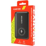 Power bank Canyon  CANYON power bank PB-1001 10000 mAh PD 18W QC 3.0 Wireless 10W Black 