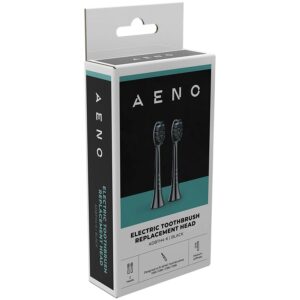 Muud kaubad AENO  AENO Replacement toothbrush heads, Black, Dupont bristles, 2pcs in set (for ADB0004/ADB0006 and ADB0003/ADB0005) 