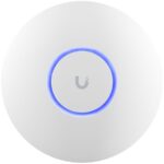 Smart device UBIQUITI  UBIQUITI U6+, WiFi 6, 4 spatial streams, 140 m² (1,500 ft²) coverage, 300+ connected devices, Powered using PoE, GbE uplink. 