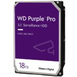 Hard drive HDD Western Digital  HDD AV WD Purple Pro (3.5'', 18TB, 512MB, 7200 RPM, SATA 6 Gb/s) 