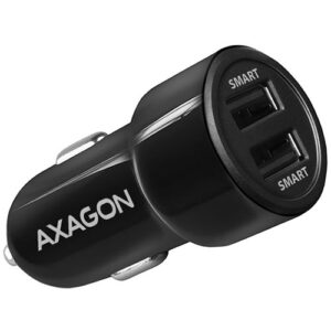 Adapter Axagon  AXAGON PWC-5V5 car charger Smart 5V 2,4A + 2,4A, 24W, black 