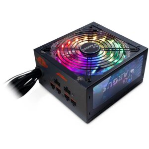 Cable INTER-TECH  Power Supply INTER-TECH Argus RGB, 80PLUS Gold, 650W, Retail, 1x140 Fan, 1x20+4Pin, 4+4Pin, 2xPCI-e 6+2Pin, 3x4Pin (Molex), 6xSATA, 1xFDD, Cable management (Rev.2) 