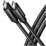 Cable Axagon  Axagon Data and charging USB 3.2 Gen 1 cable length 2 m. PD 60W, 3A. Black braided. 