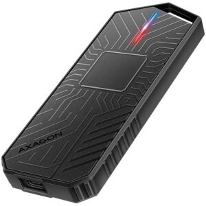 Other Computer Accessory Axagon  AXAGON EEM2-GAM USB-C 3.2 Gen 2 10Gbps - M.2 NVMe/SATA SSD GAME 30-80mm ALU box 