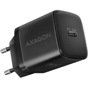 Adapter Axagon  AXAGON ACU-PD30 wall charger 1x QC3.0/AFC/FCP/PD type-C, 30W, black 
