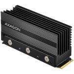 Adapteriai Axagon  Axagon Passive aluminum heatsink for single-sided and double-sided M.2 SSD disks, size 2280, height 36 mm. 