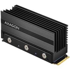 Adapter Axagon  Axagon Passive aluminum heatsink for single-sided and double-sided M.2 SSD disks, size 2280, height 36 mm. 