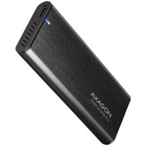 Adapter Axagon  Axagon External USB-C 3.2 Gen 2 metal box for M.2 NVMe & SATA SSD disks. Screwless. 