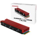 Cooler Axagon  AXAGON CLR-M2 passive - M.2 SSD, 80mm SSD, ALU body, silicone thermal pads 