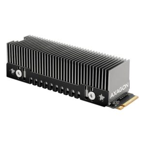 Cooler Axagon  AXAGON CLR-M2XT passive - M.2 SSD, 80mm SSD, ALU body, silicone thermal pads, height 20mm 