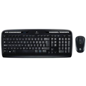 Computer keyboard Logitech  LOGITECH MK330 Wireless Combo - BLACK - US INT'L 