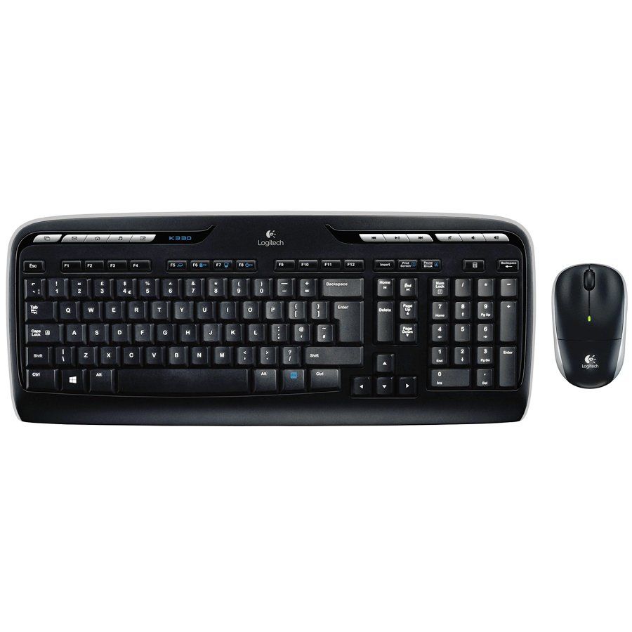 Computer keyboard Logitech LOGITECH MK330 Wireless Combo - BLACK - US INT'L