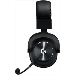 Headphone with microphone Logitech  LOGITECH G PRO X Wired Gaming Headset - Blue Mic - BLACK - USB DAC 