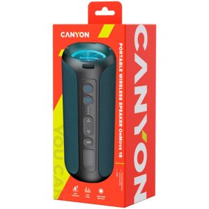 Bluetooth speakers Canyon  CANYON speaker OnMove 15 40W EQ TWS AUX Dark Blue 