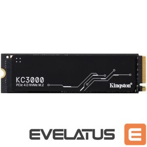 Kõvaketas SSD Kingston  Kingston 2048GB, M.2 2280, PCIe 4.0 NVMe, Read/write: 7,000 / 7,000MB/s, Random 4K read/write: up to 1,000K/1,000K IOPS 