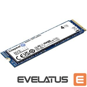 Kõvaketas SSD Kingston  Kingston SSD 4TB NV3 M.2 2280 PCIe 4.0 NVMe SSD 