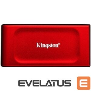 Kõvaketas SSD Kingston  Kingston SSD 1TB XS1000 Red External USB 3.2 Gen 2 Portable Solid State Drive 