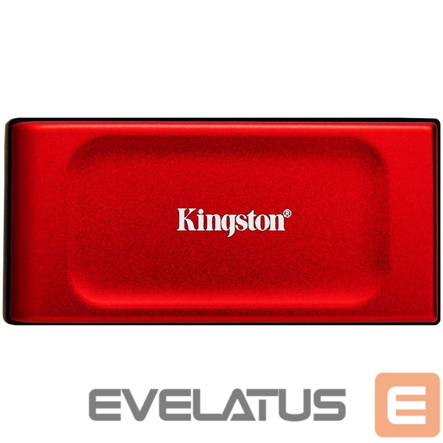 Kõvaketas SSD Kingston Kingston SSD 1TB XS1000 Red External USB 3.2 Gen 2 Portable Solid State Drive
