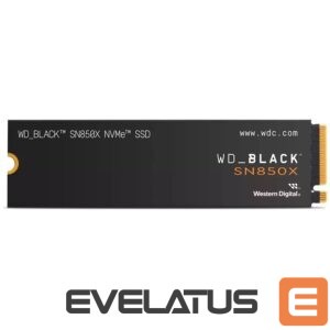 Hard drive SSD Western Digital  SSD POWERED BY SANDISK WD Black SN850X HeatSink 4TB M.2 2280 PCIe Gen4 x4 NVMe, Read/Write: 7300/6600 MBps, IOPS 1200K/1100K, TBW: 2400 