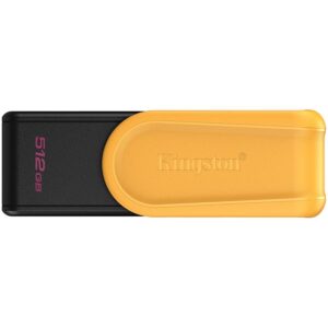Converter Kingston  Kingston 512GB Portable USB 3.2 Gen 1 DataTraveler Exodia S (Black/Yellow) 