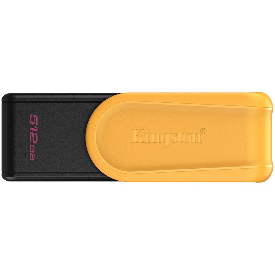 Üleminek Kingston Kingston 512GB Portable USB 3.2 Gen 1 DataTraveler Exodia S (Black/Yellow)