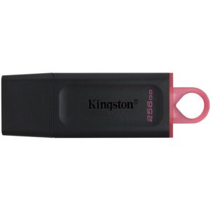 Converter Kingston  Kingston  256GB Portable USB 3.2 Gen 1 DataTraveler Exodia S (Black/Orange) 
