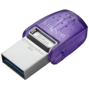 Converter Kingston  Kingston 64GB DataTraveler microDuo 3C 200MB/s dual USB-A + USB-C 