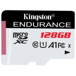 Cable Kingston  Kingston 128GB microSDXC Endurance 95R/45W C10 A1 UHS-I Card Only 