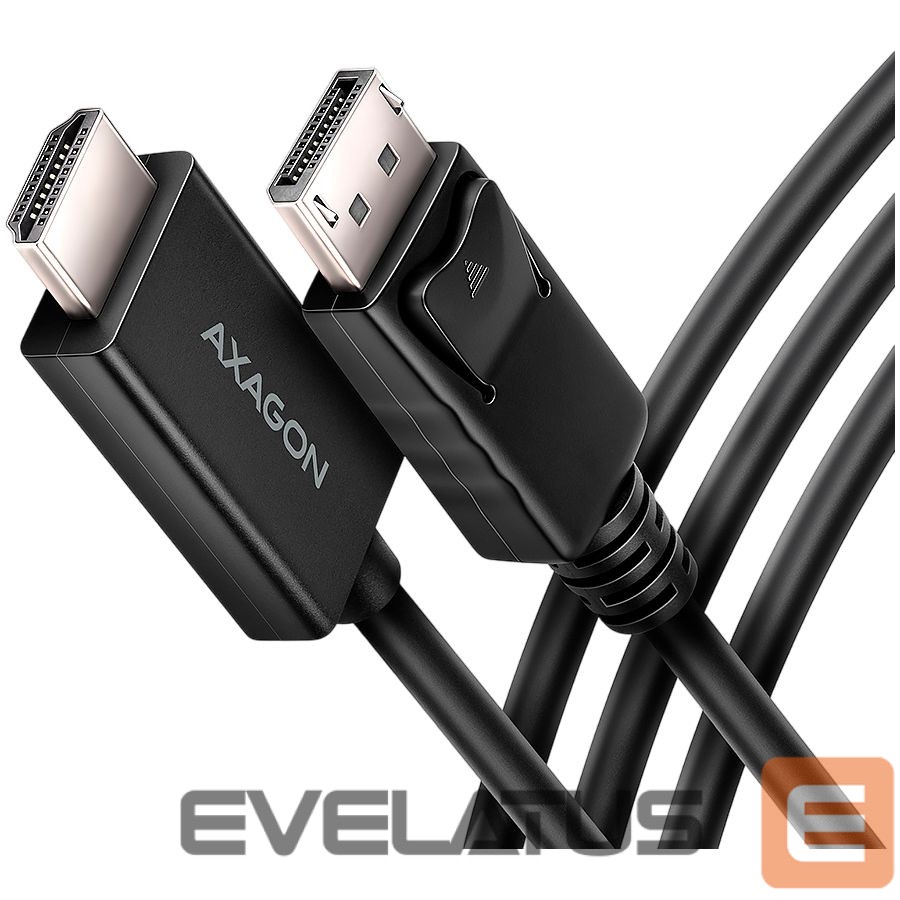 Graafikakaart / ideokaardid Axagon AXAGON RVD-HI20C2 DisplayPort - HDMI 2.0 cable 1.8m 4K/60Hz