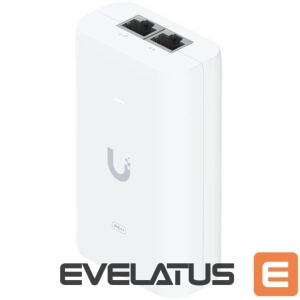 Adapter UBIQUITI  U-POE is designed to power 802.3af PoE devices. U-POE-AF delivers up to 15W of PoE that can be used to power U6-Lite-EU and other 802.3af devices, while also protecting against electrical surges (ESD) 
