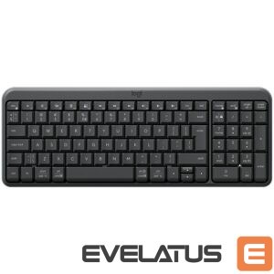 Computer keyboard Logitech  LOGITECH MK250 - GRAPHITE - US INT'L - 2.4GHZ/BT - INTNL-973 