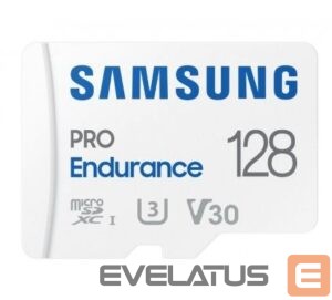Memory cards Samsung  Pro Endurance MicroSD 128GB White