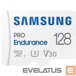 Memory cards Samsung  Pro Endurance MicroSD 128GB White