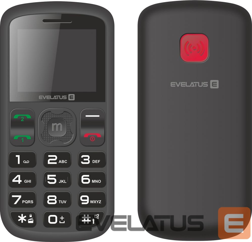 Mobilie telefoni Evelatus ARON DS (EA01) Black