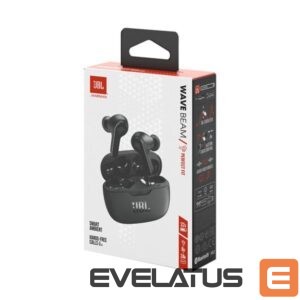 Bezvadu austiņas JBL  Wave Beam Black