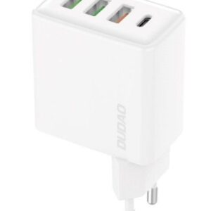 Adaptrid Dudao  Fast charger 3x USB / 1x USB Type C 20W, PD, QC 3.0 White