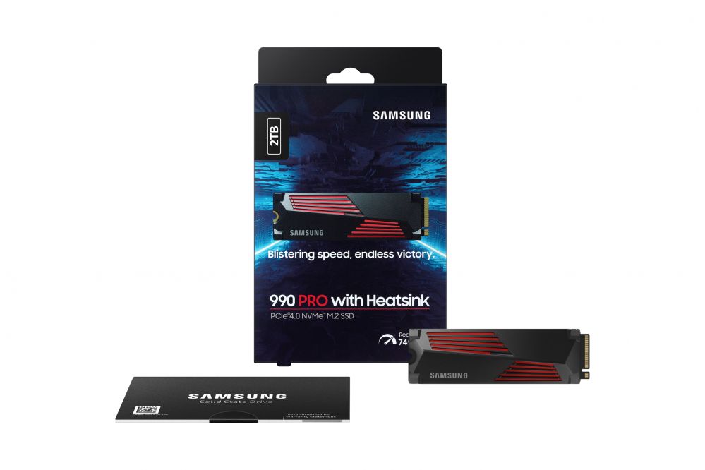 Kõvaketas SSD Samsung Samsung 990 PRO M.2 2000 GB PCI EXPRESS 4.0 V-NAND MLC NVME Black