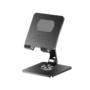 Holders and stands iLike  STM4 Metal Tablet PC Holder Stand with Adjustable Perfect Angle & 360 Rotation Black Black