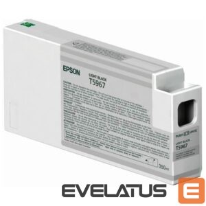 Eksploatacinės medžiagos spausdintuvams EPSON  UltraChrome HDR T596700 Ink cartrige, Light Black 