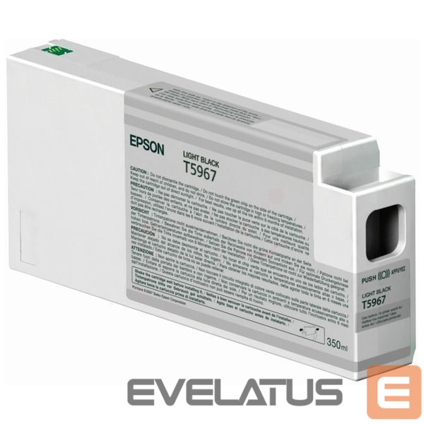 Tarvikud ja tarvikud EPSON UltraChrome HDR T596700 Ink cartrige, Light Black