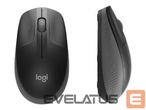 Datora pele Logitech  Full size Mouse M190 	Wireless, Charcoal, USB 